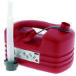Jerrican plastique spécial carburant : Contenance : 5 litres
