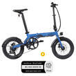 Vélo à assistance électrique City 4speed : - Bleu