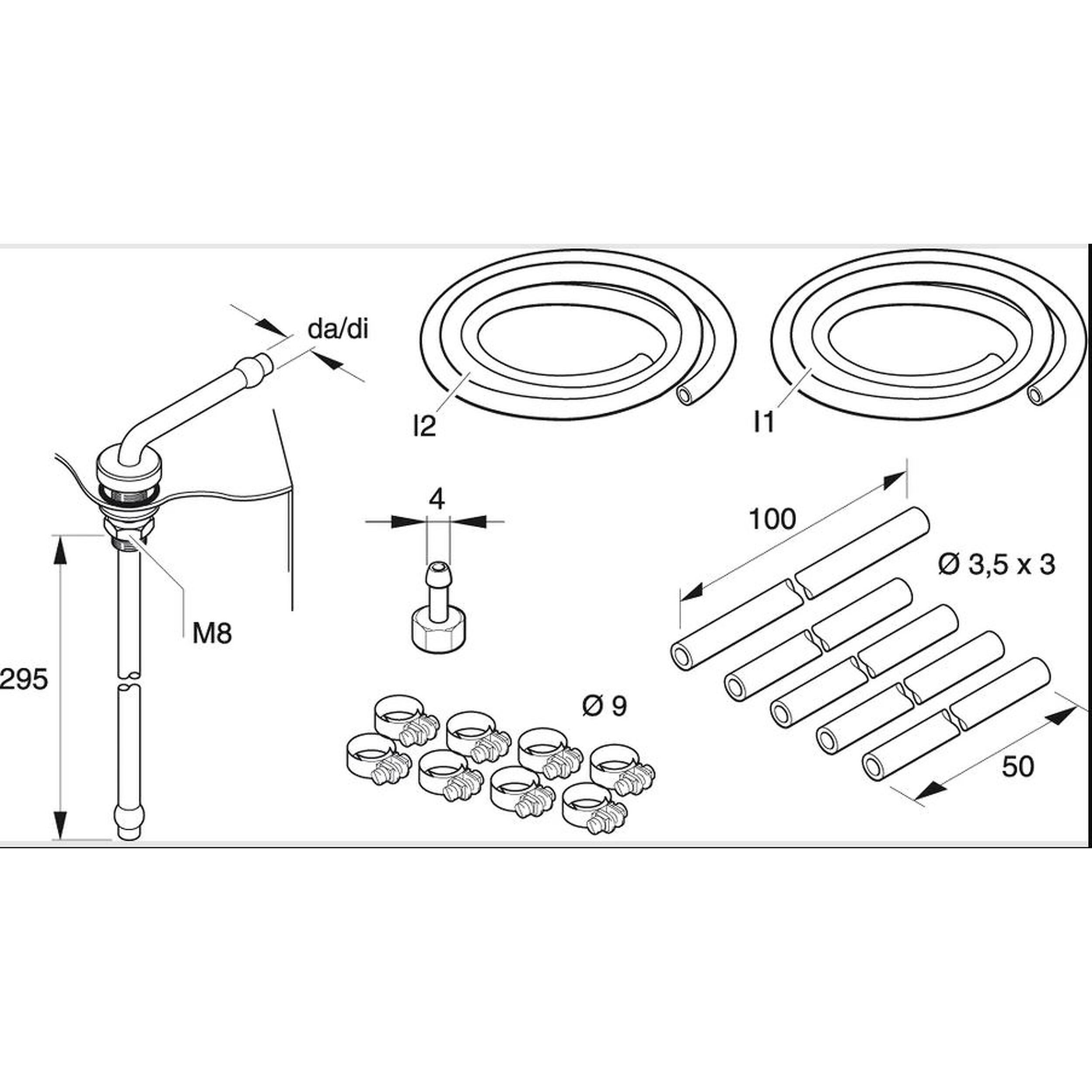 Kit carburant chauffage : Standard