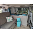 Poubelle pour camping-car : - Modèle : Grande taille 12L - Coloris : blanc