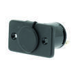 Socle encastrable 12 Volts - Noir