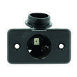 Socle encastrable 12 Volts - Noir