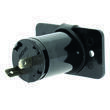 Socle encastrable 12 Volts - Noir