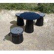Set 4 tabourets et un plateau Minimax