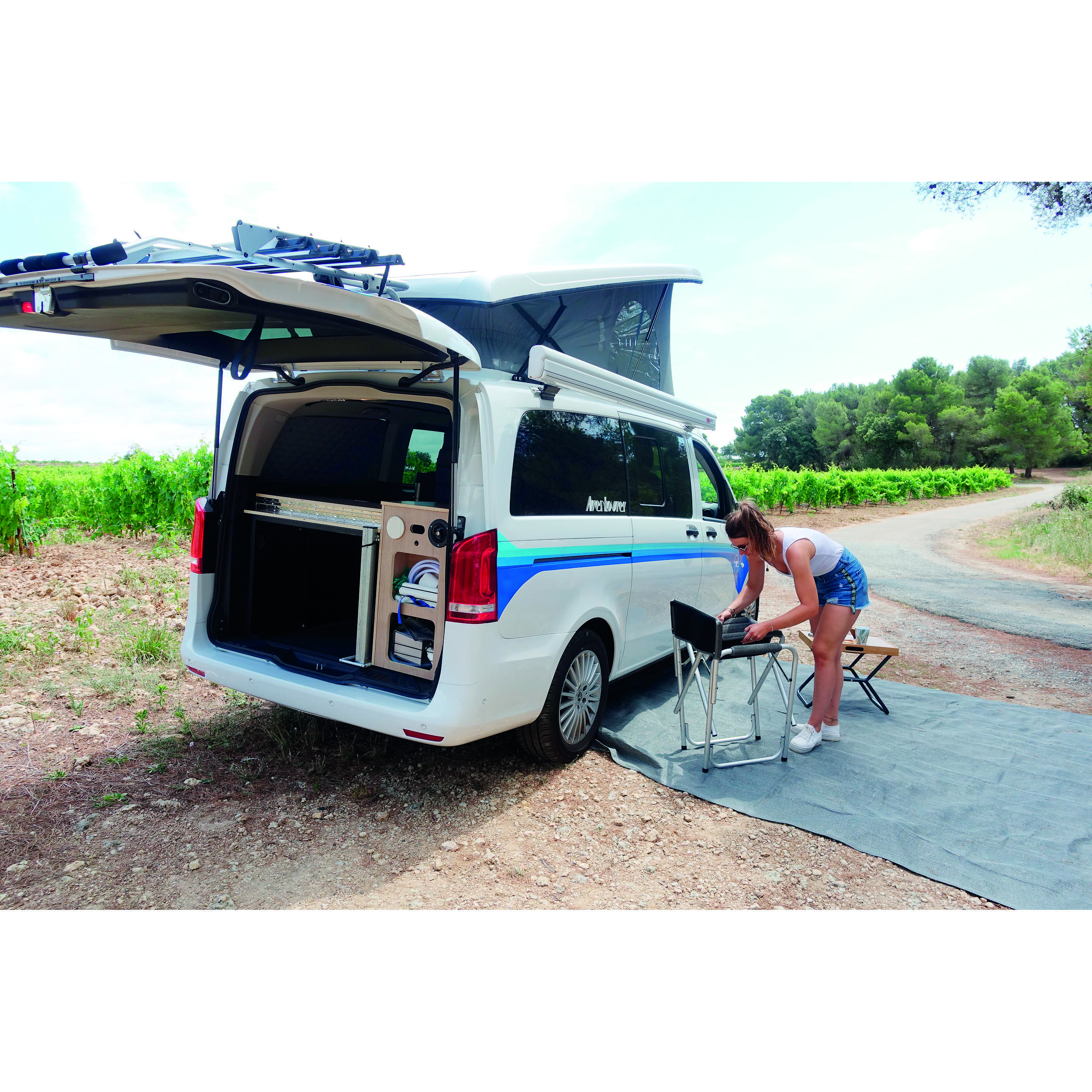 Fauteuil de camping Directeur Bahia