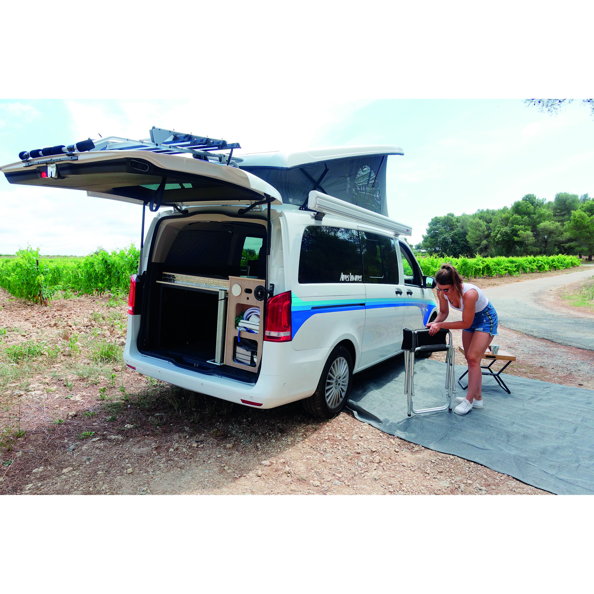 Fauteuil de camping Directeur Bahia