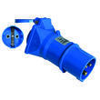 Adaptateur mâle CEE 17 - femelle Schuko