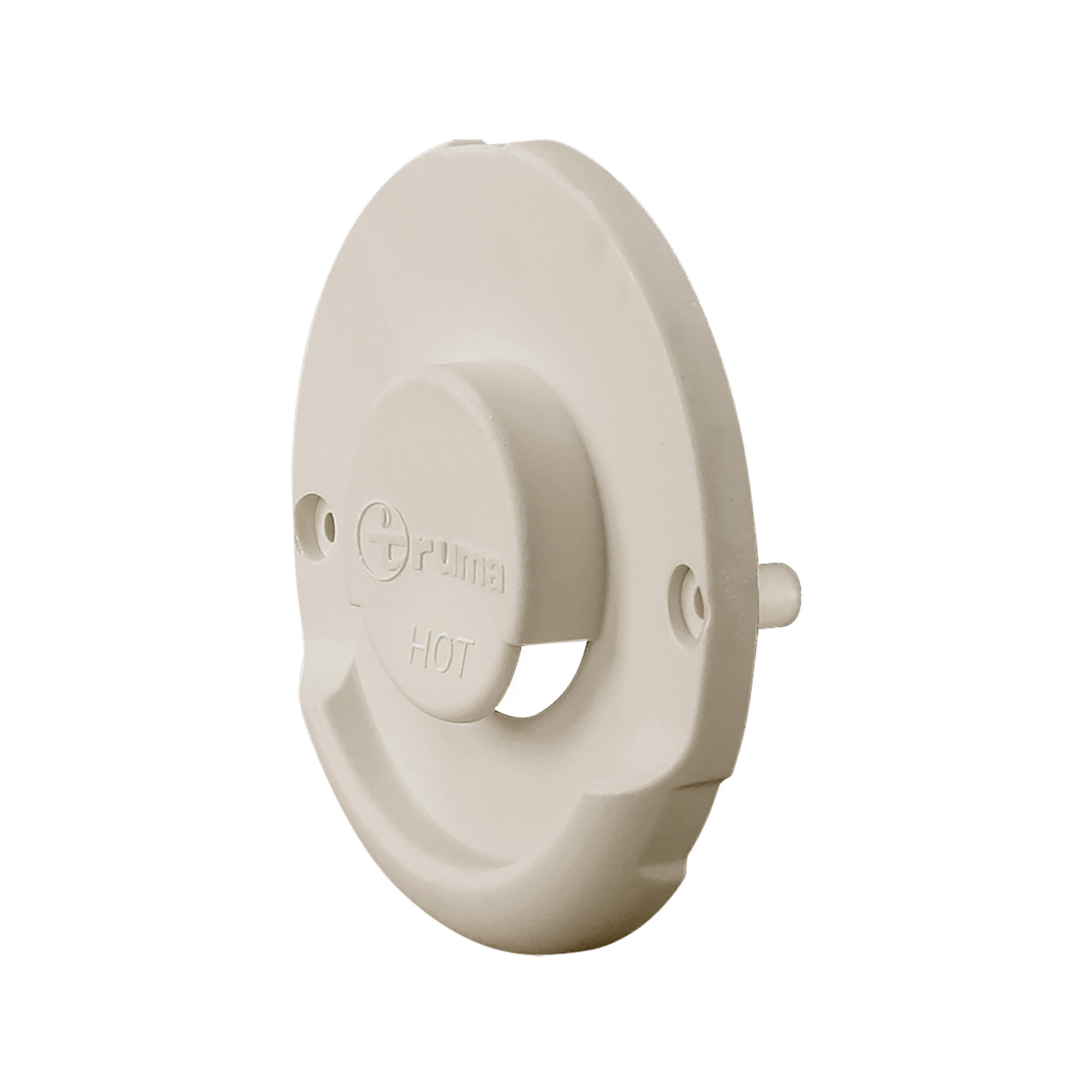 Ventouse extérieure pour kit cheminée latérale ZR 80 : - Coloris : Blanc crème