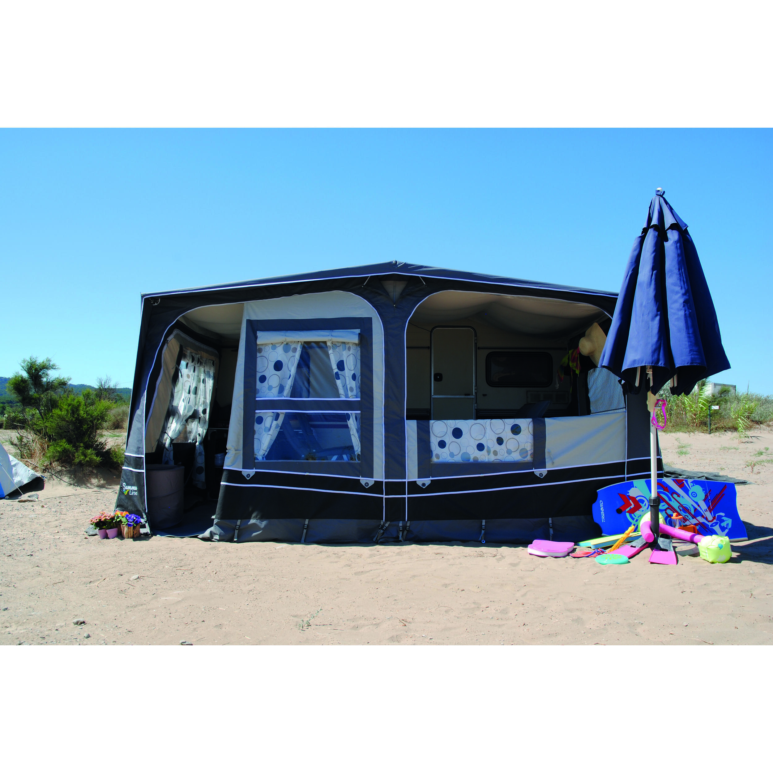 Auvent PVC ZIRCON longs séjours pour caravane