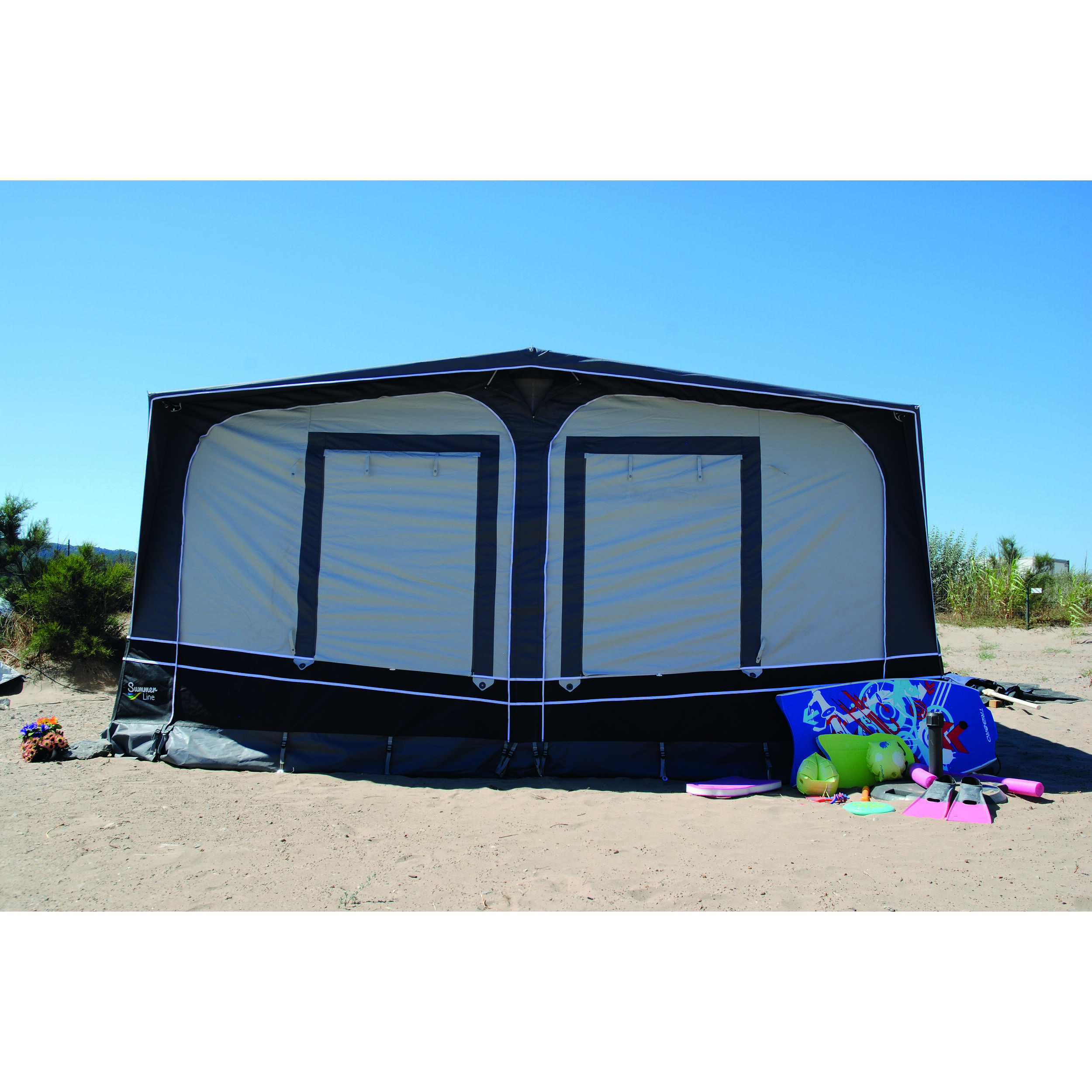 Auvent PVC ZIRCON longs séjours pour caravane