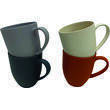Ensemble de 4 mugs en fibre de bambou
