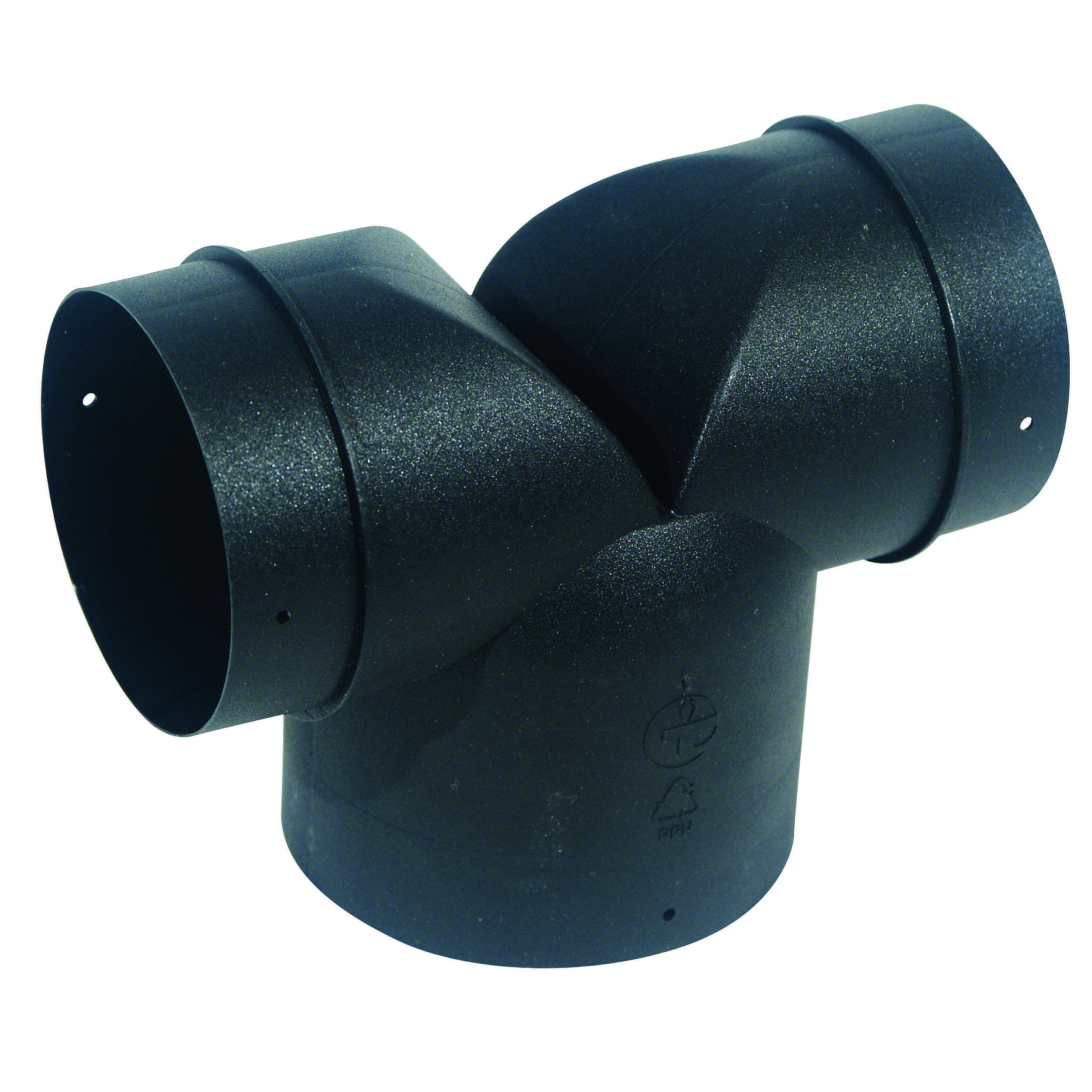 Pièce en T 80 mm séparateur distribution d'air
