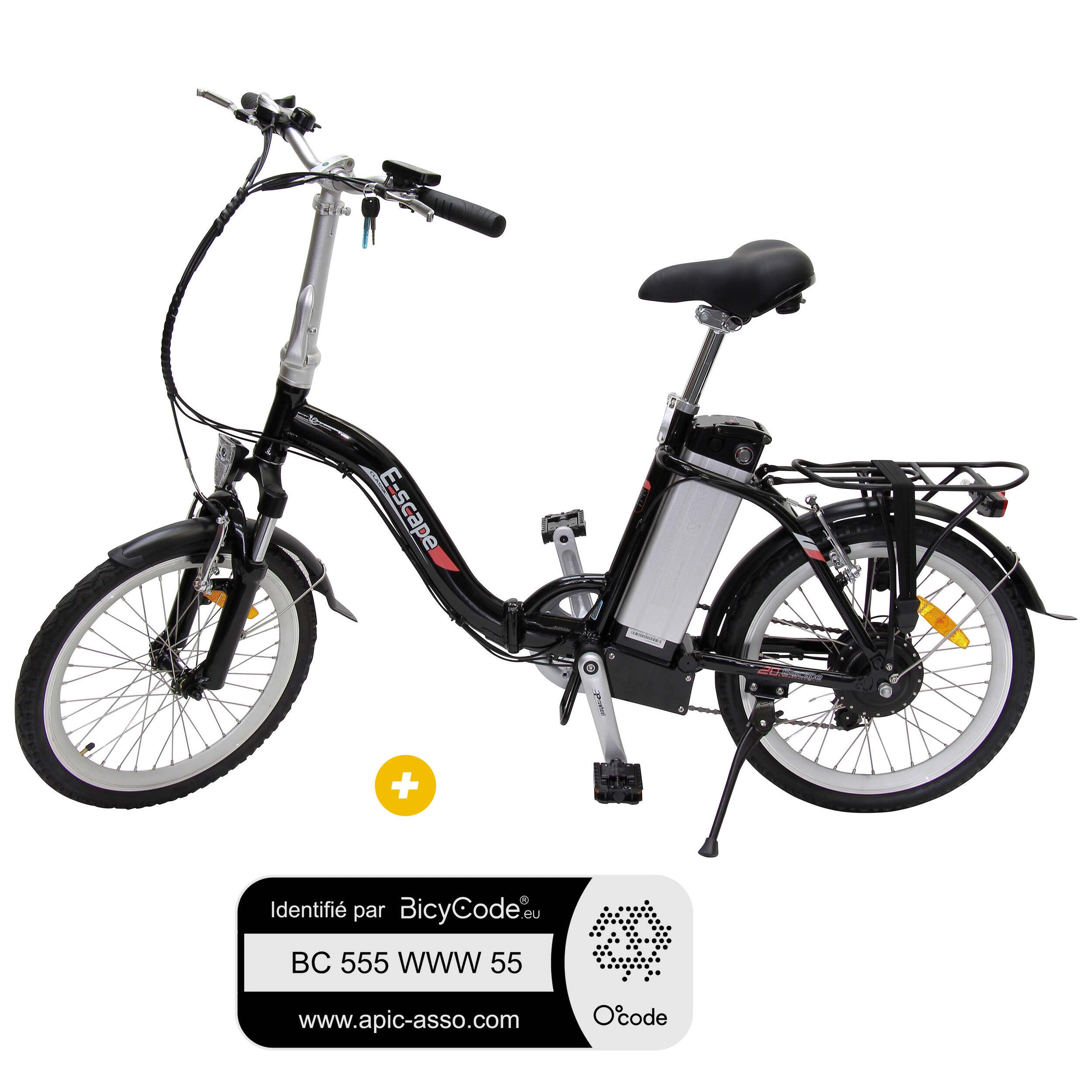 Vélo à assistance électrique Classic : Noir