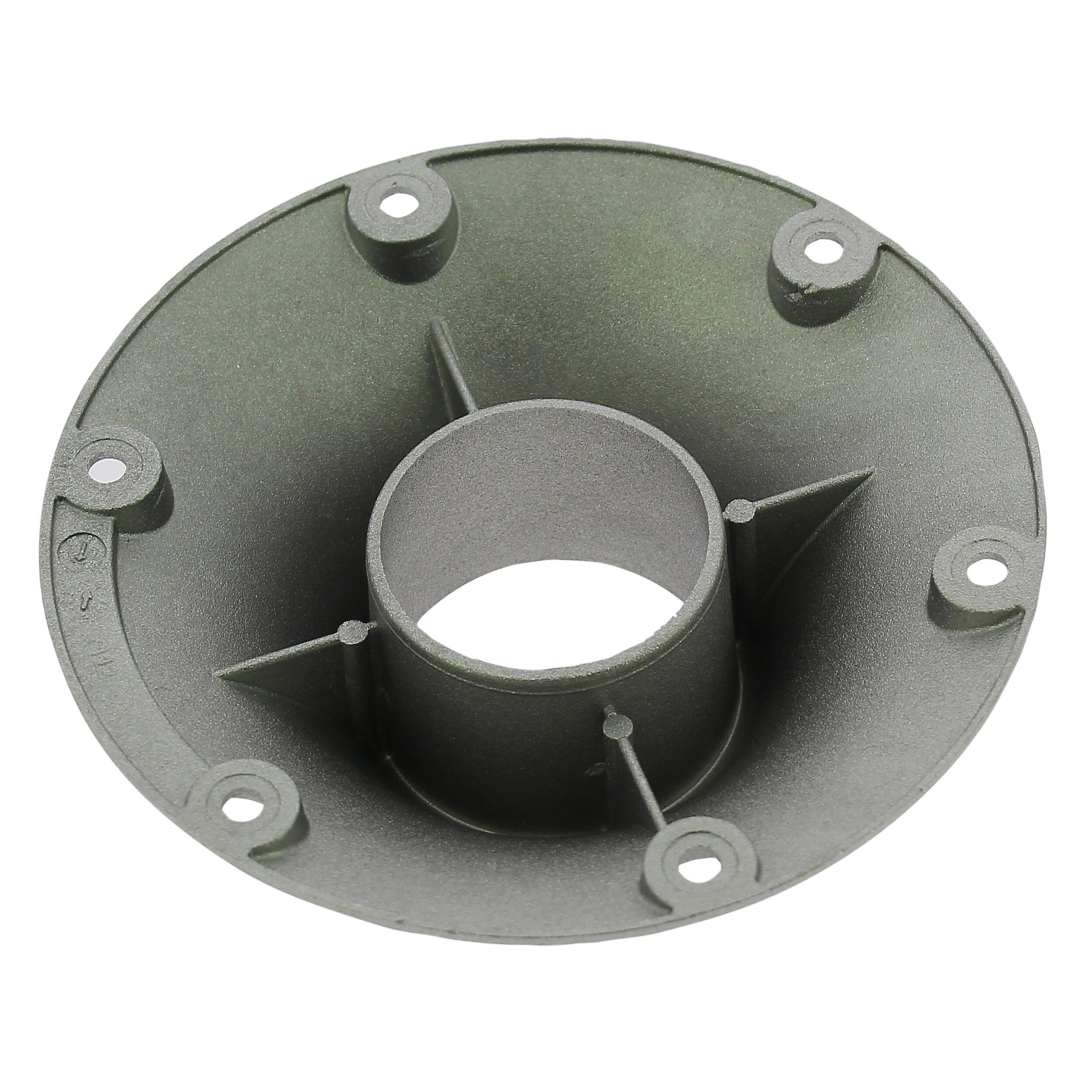 Embase en aluminium en saillie