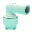 Raccord 90° lisse