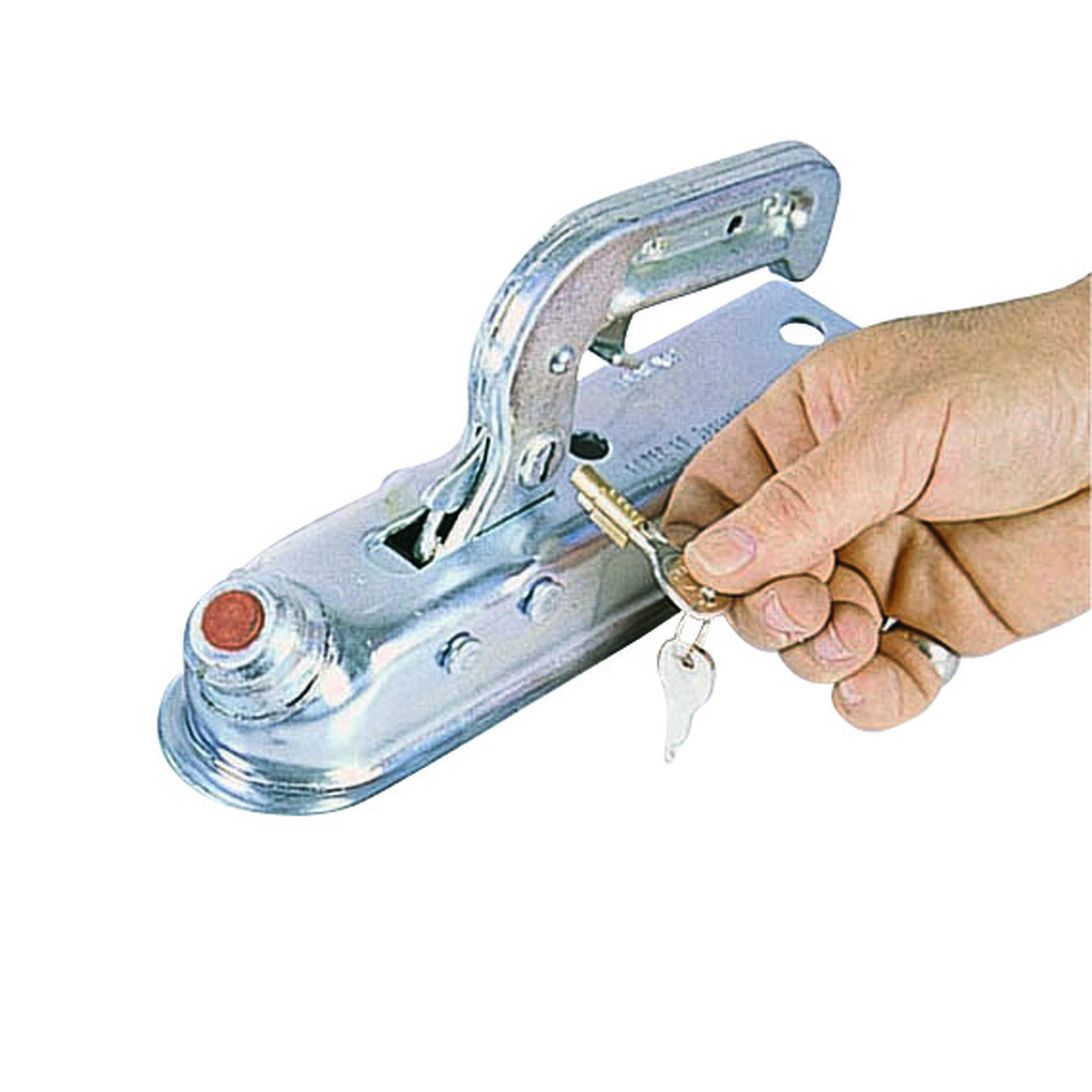 Anti-vol à barillet pour crochet d'attelage AK 7 et AK 10