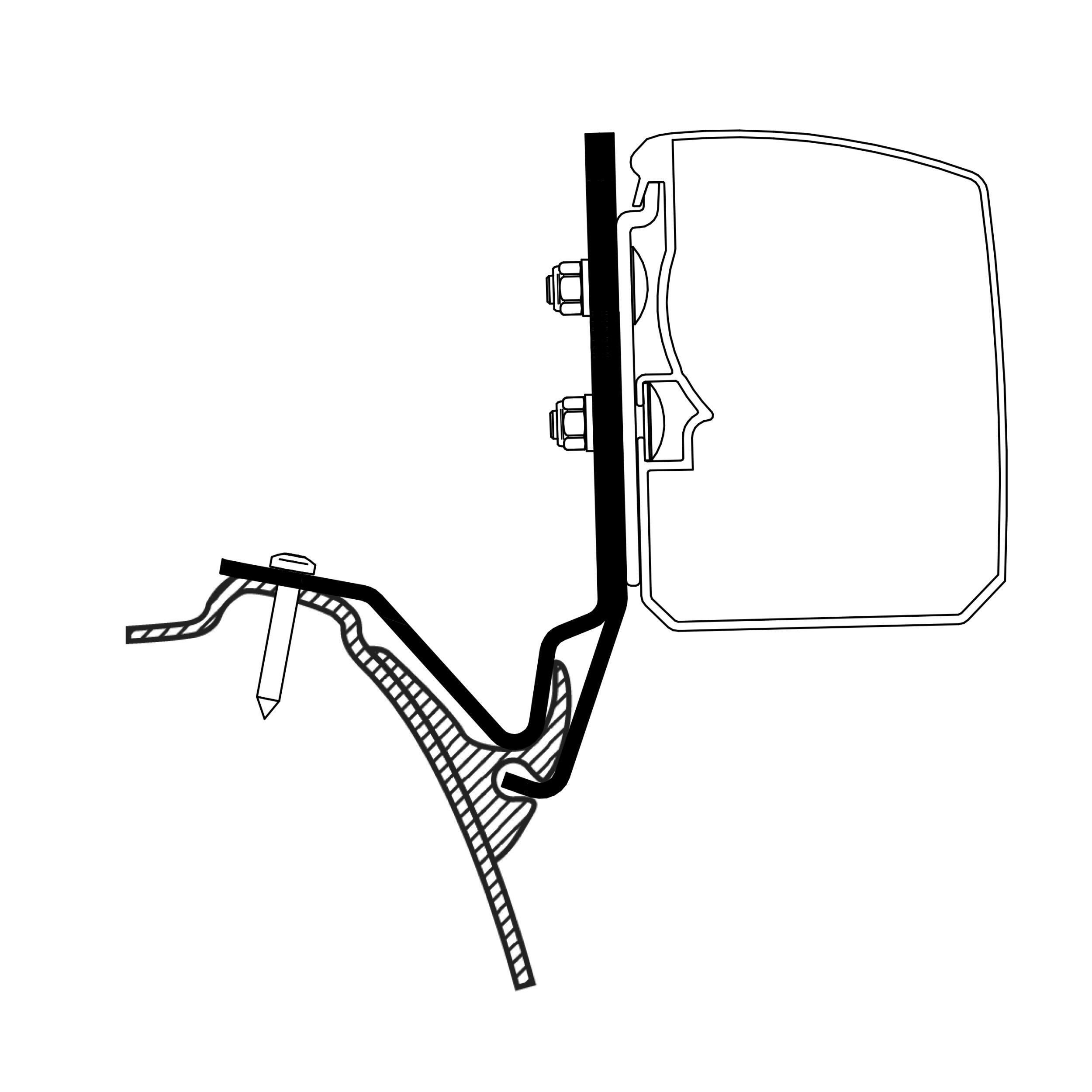 Adaptateurs Omnistor 3200 : Westfalia Kepler One/Five/Six