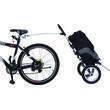 Remorque caddie pour vélo et piéton