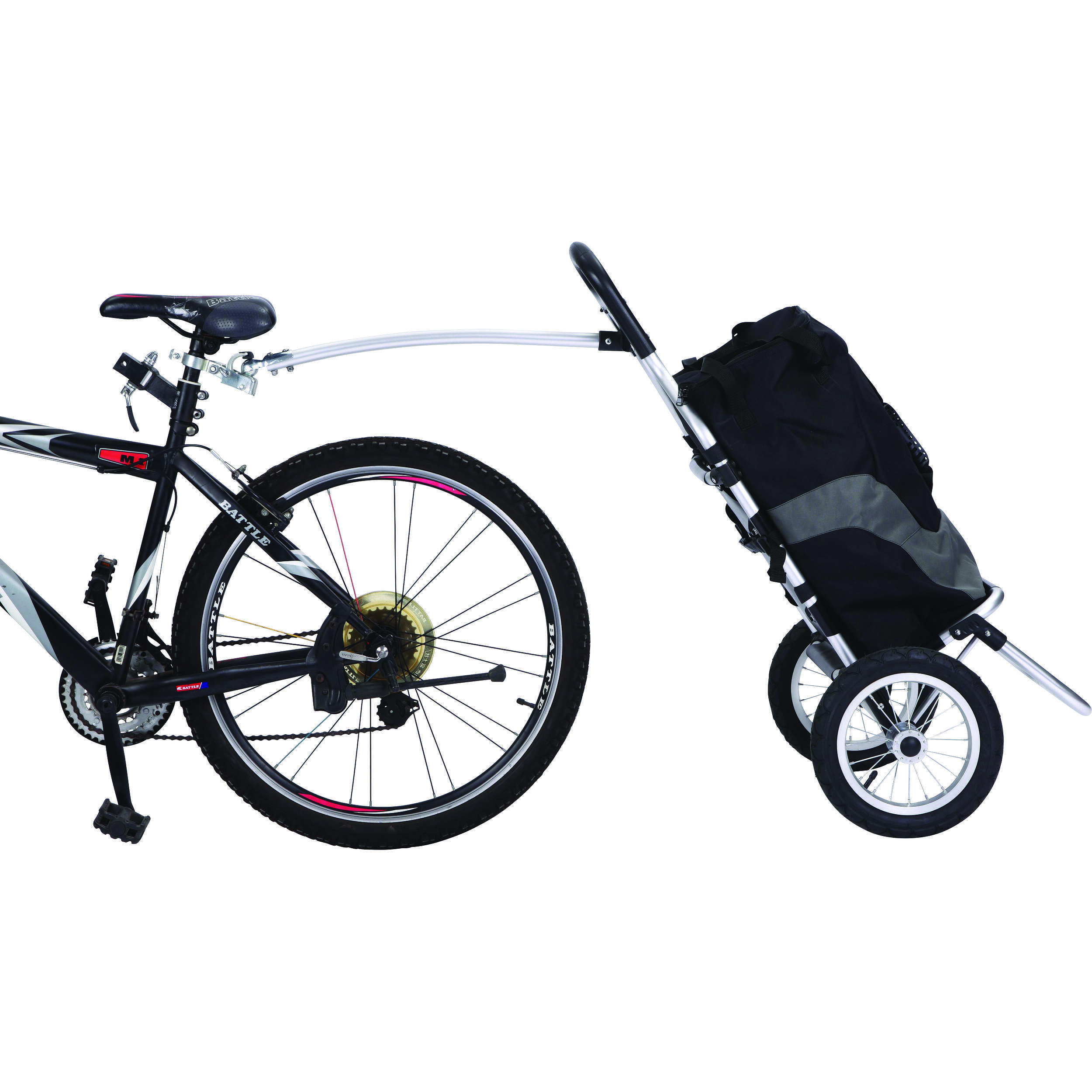 Remorque caddie pour vélo et piéton