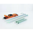 Lot de 2 sangles d'arrimage auvent traditionnel : - Coloris : Orange
