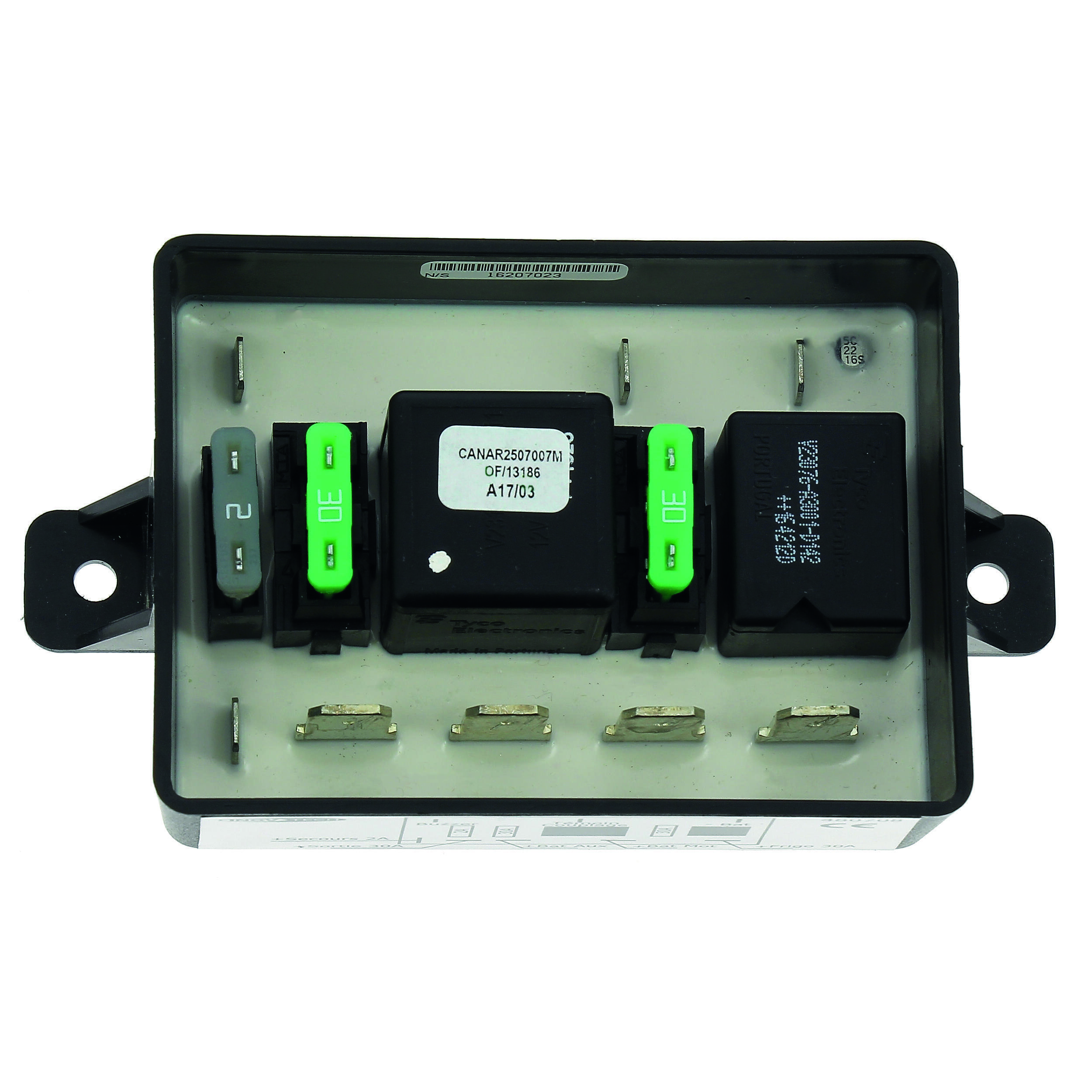 Coupleur séparateur pour batteries de camping-car : 2 batteries 3 sorties