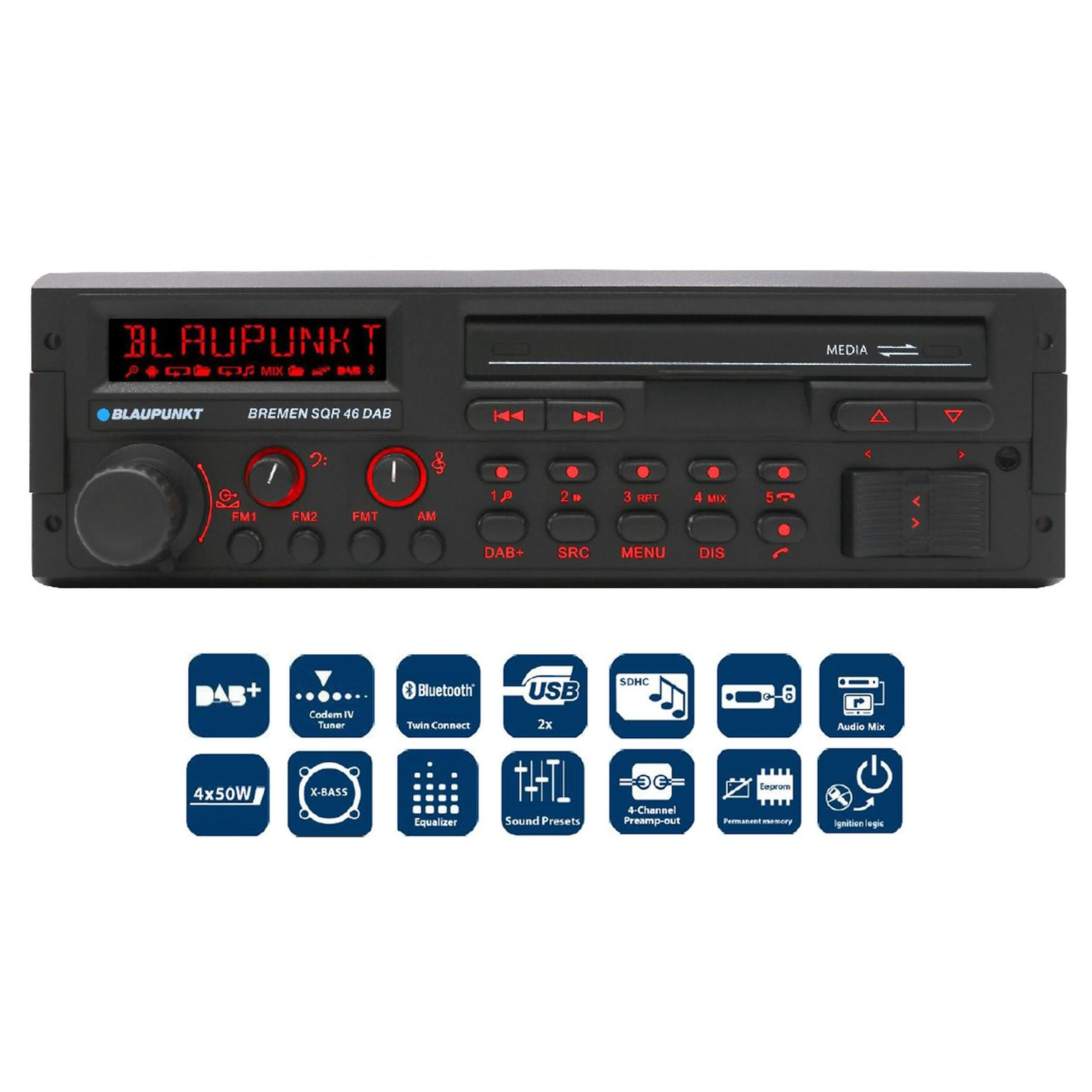 Autoradio retro pour VW