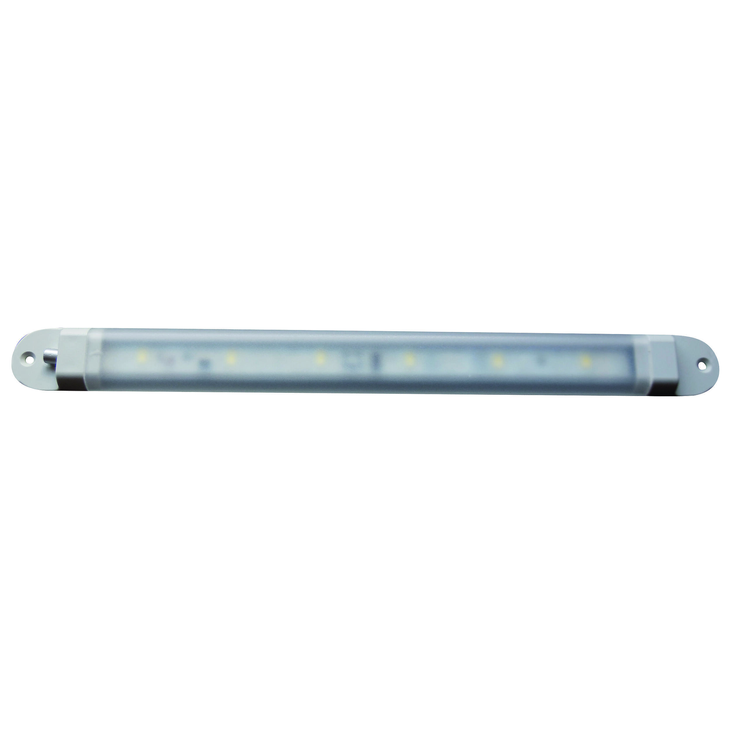 Réglette plate à LED avec interrupteur pour camping-car : Puissance : 125 Lumens