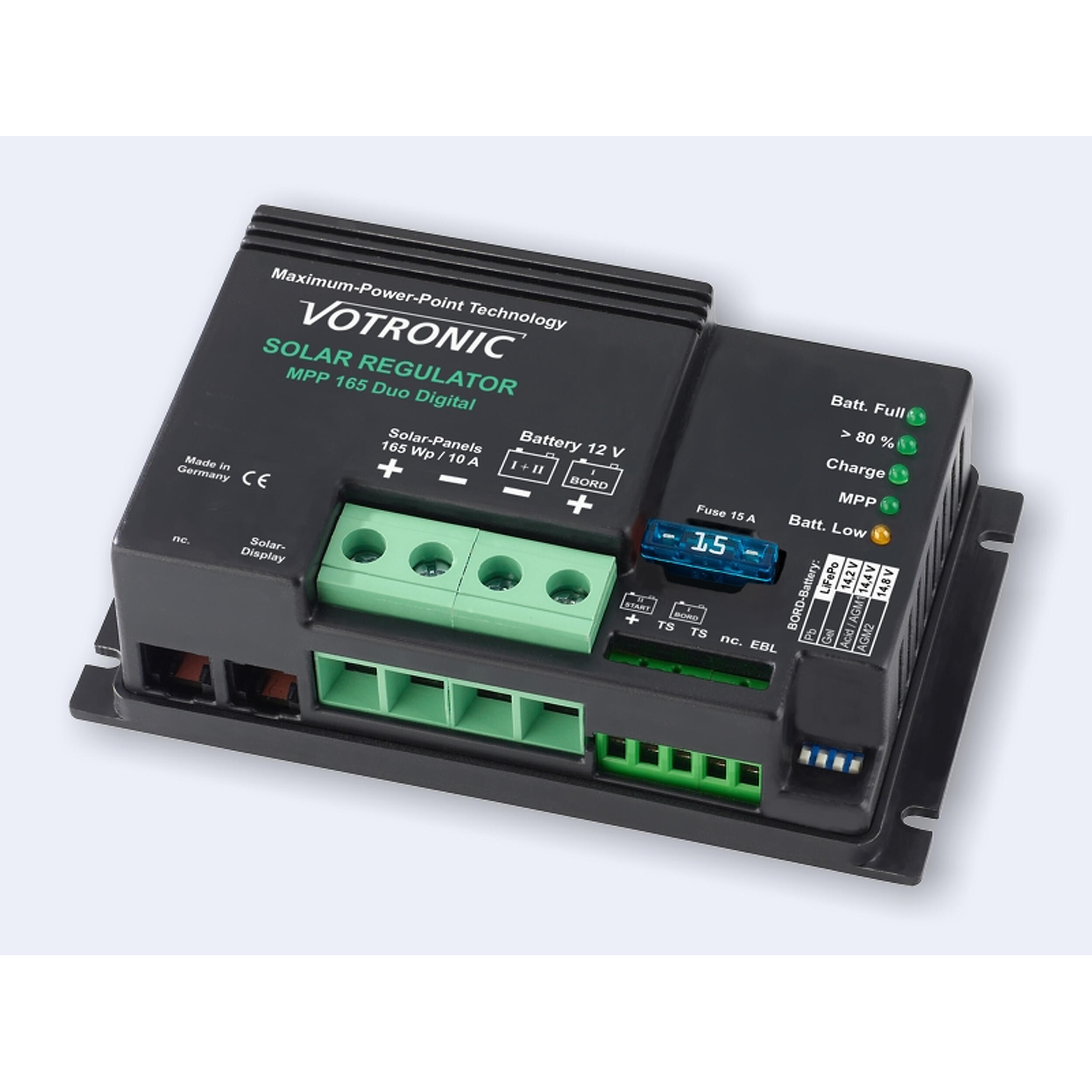 Régulateur de charge MPPT : MPP 165
