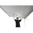 Store Omnistor 4200 : - Longueur 3,5 m - Coloris : Mystic Gris avec boîtier blanc