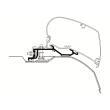 Adapatateur stores Boxer / Jumper / Ducato depuis 2007
