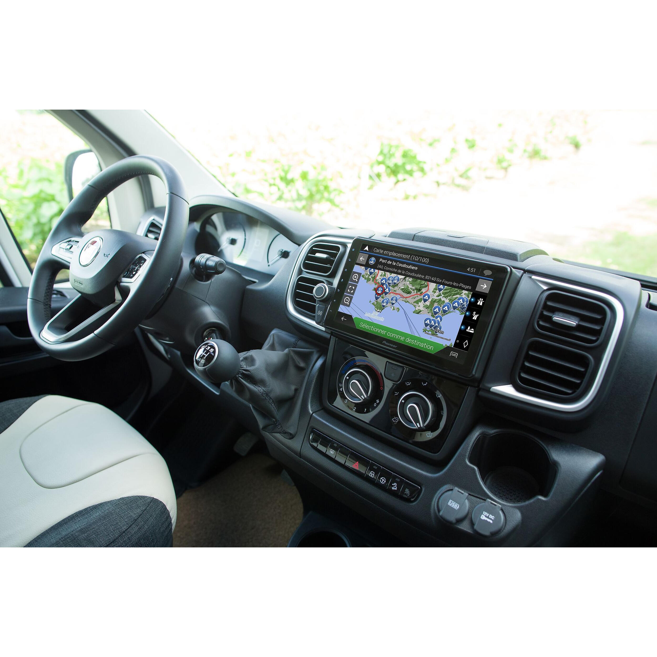 Station multimédia avec navigation intégrée : AVIC-Z1000D12C pour Fiat DUCATO 8