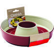 Moule en silicone pour four : - Lot de 2 - Coloris : Beige et Bordeaux