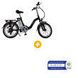 Vélo à assistance électrique Classic 20 pouces noir Koonekt