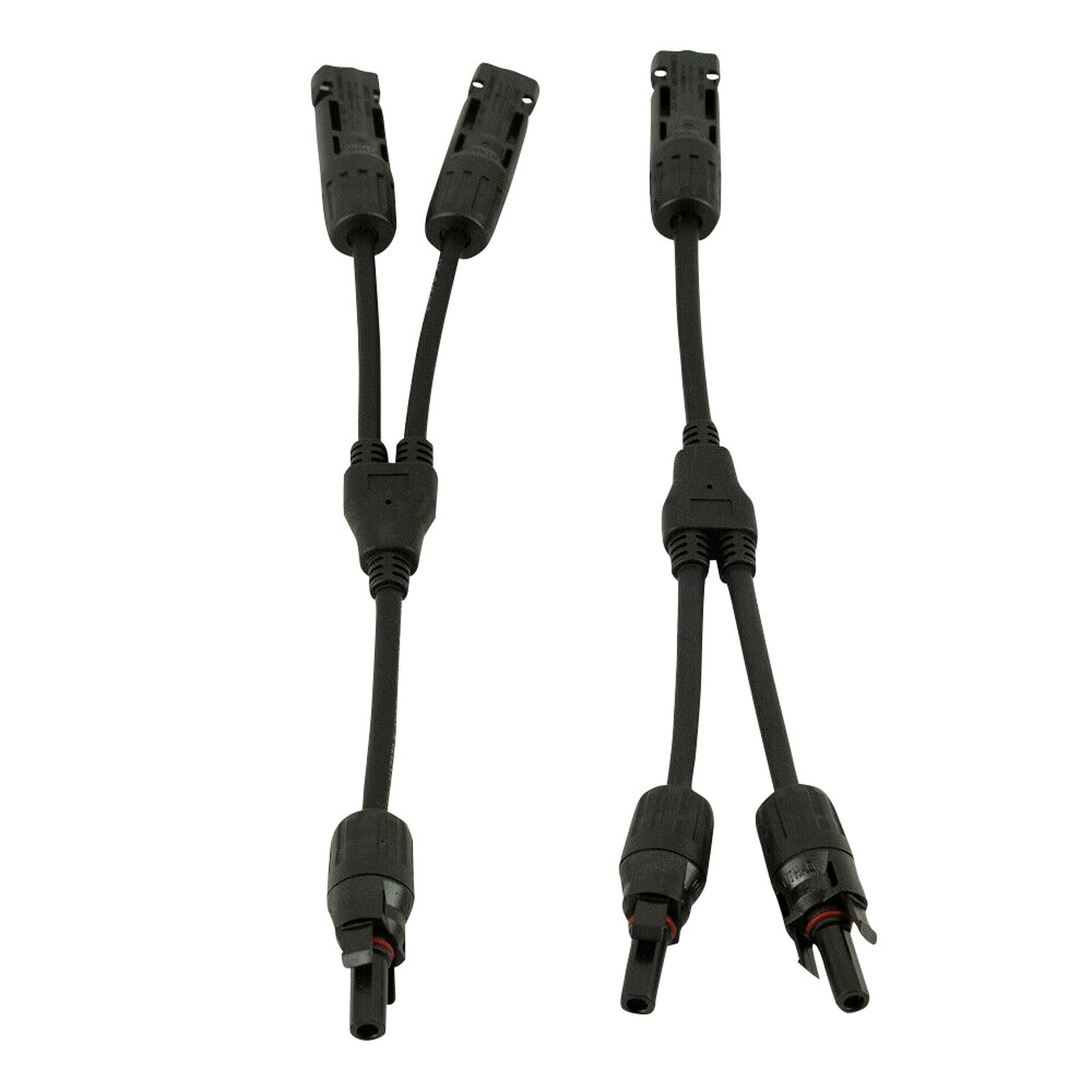 Connecteur MC4 cordon : 2 panneaux