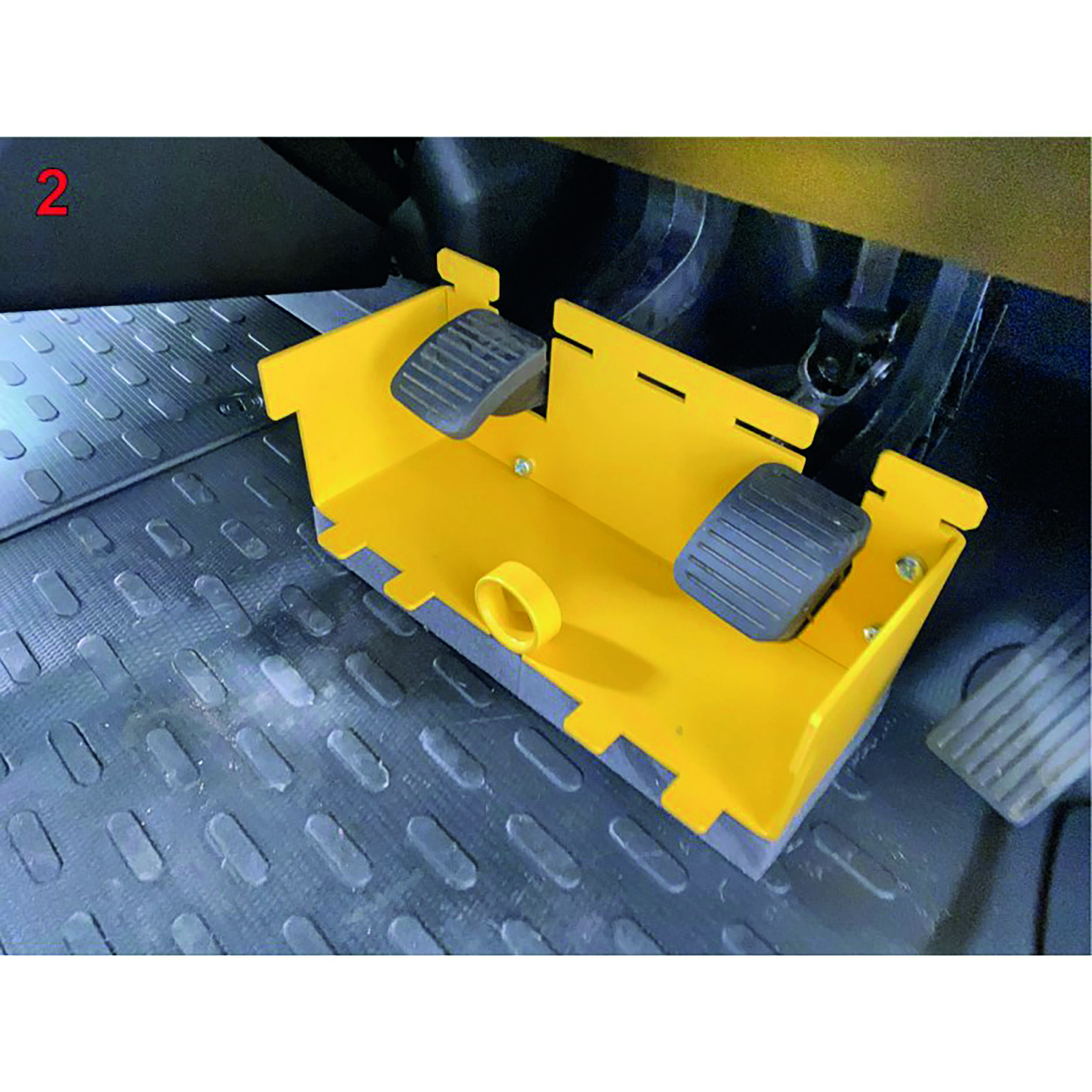 Antivol de pédales : Ford Transit depuis 2013 et Mercedes Benz Sprinter depuis 2006, boîtes automatiques