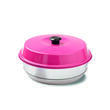 Couvercle pour four : - Coloris : Rose