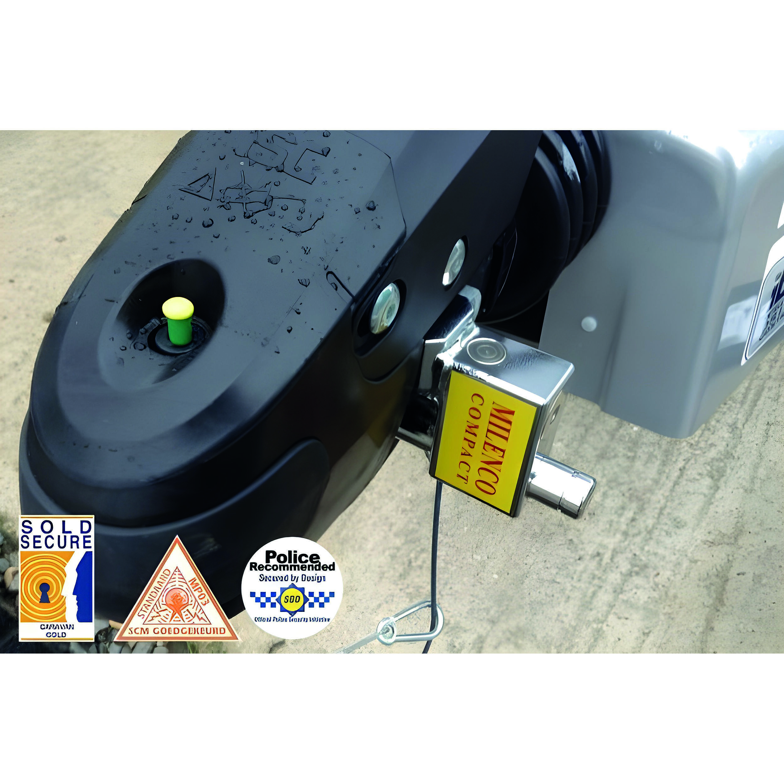 Antivol d'attelage compact : WS3000/BPW