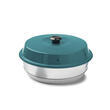 Couvercle pour four : - Coloris : Turquoise