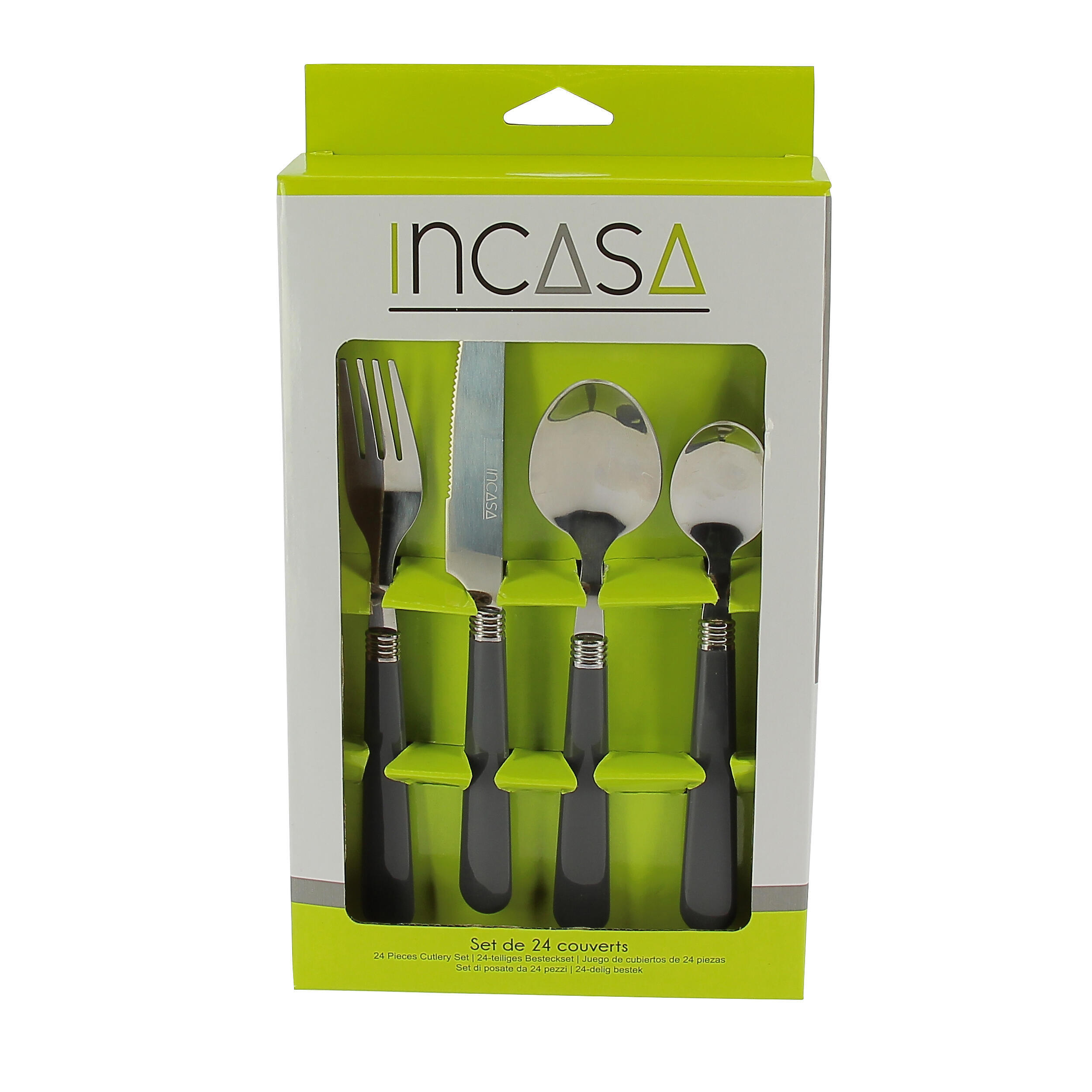 Set de 24 couverts de camping