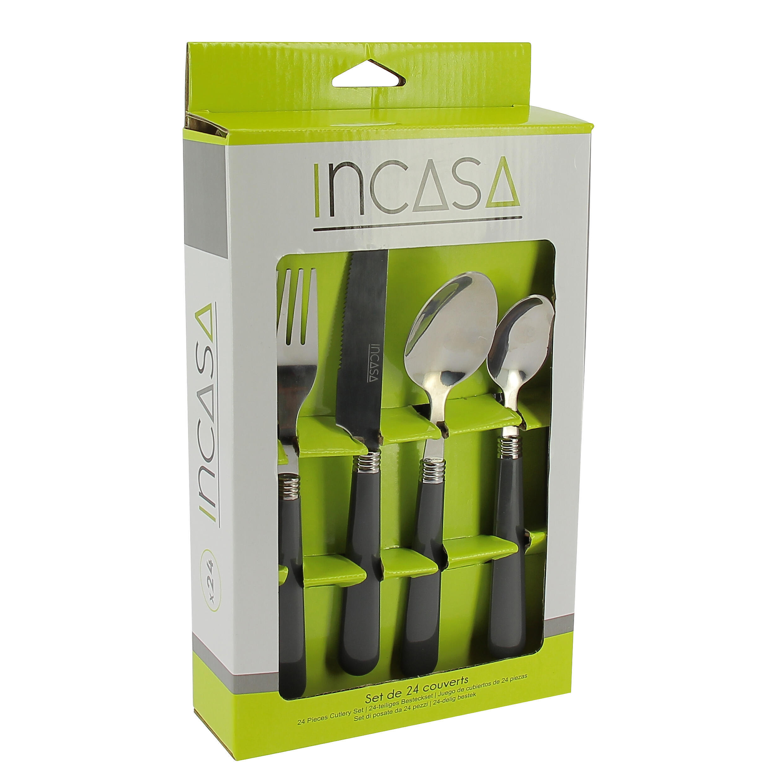 Set de 24 couverts de camping