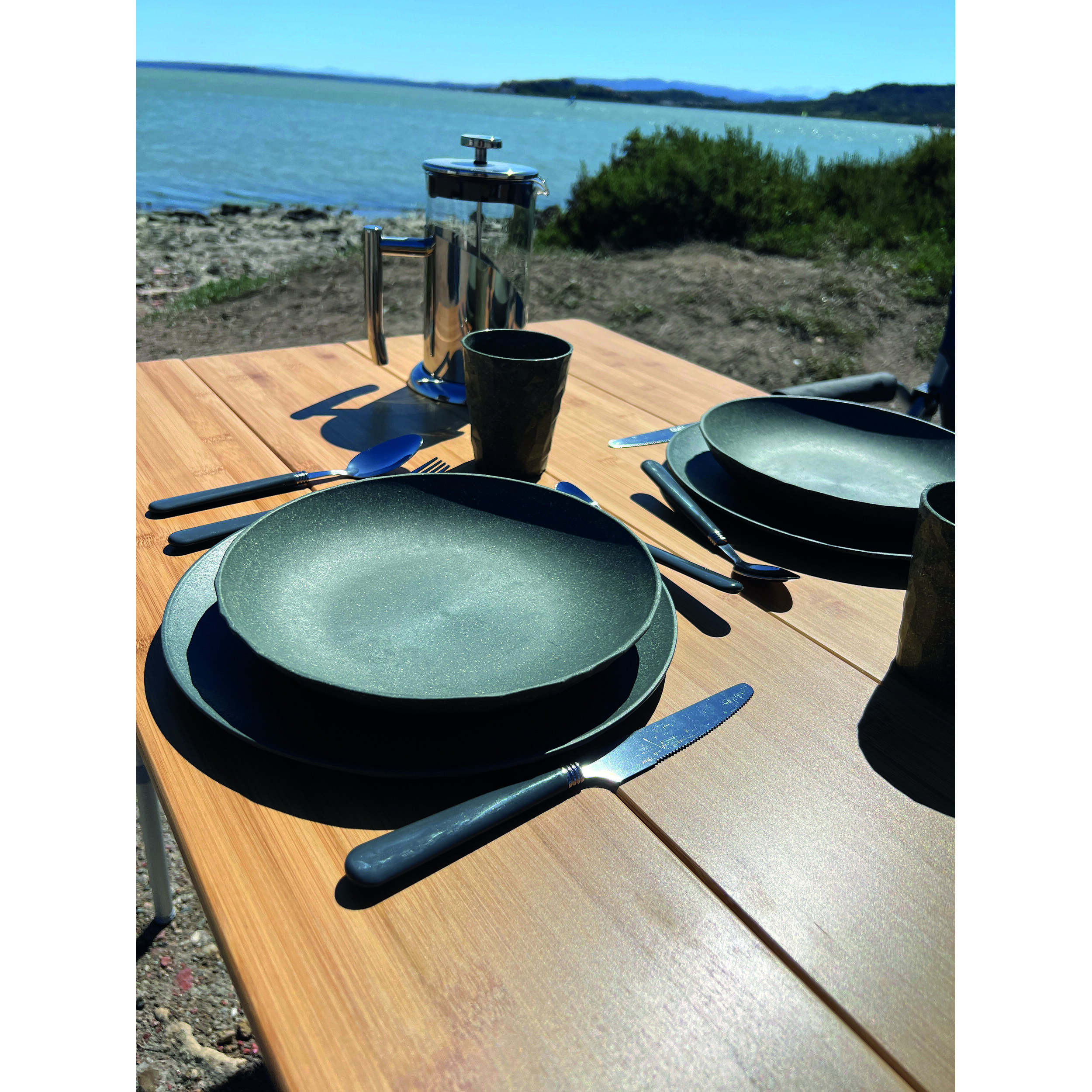 Set de 24 couverts de camping