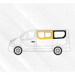 Baie Sunvan Renault Trafic 3 : Coulissante avant gauche (L1/L2)