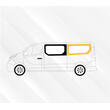 Baie Sunvan Renault Trafic 3 : Fixe arrière gauche (L2)