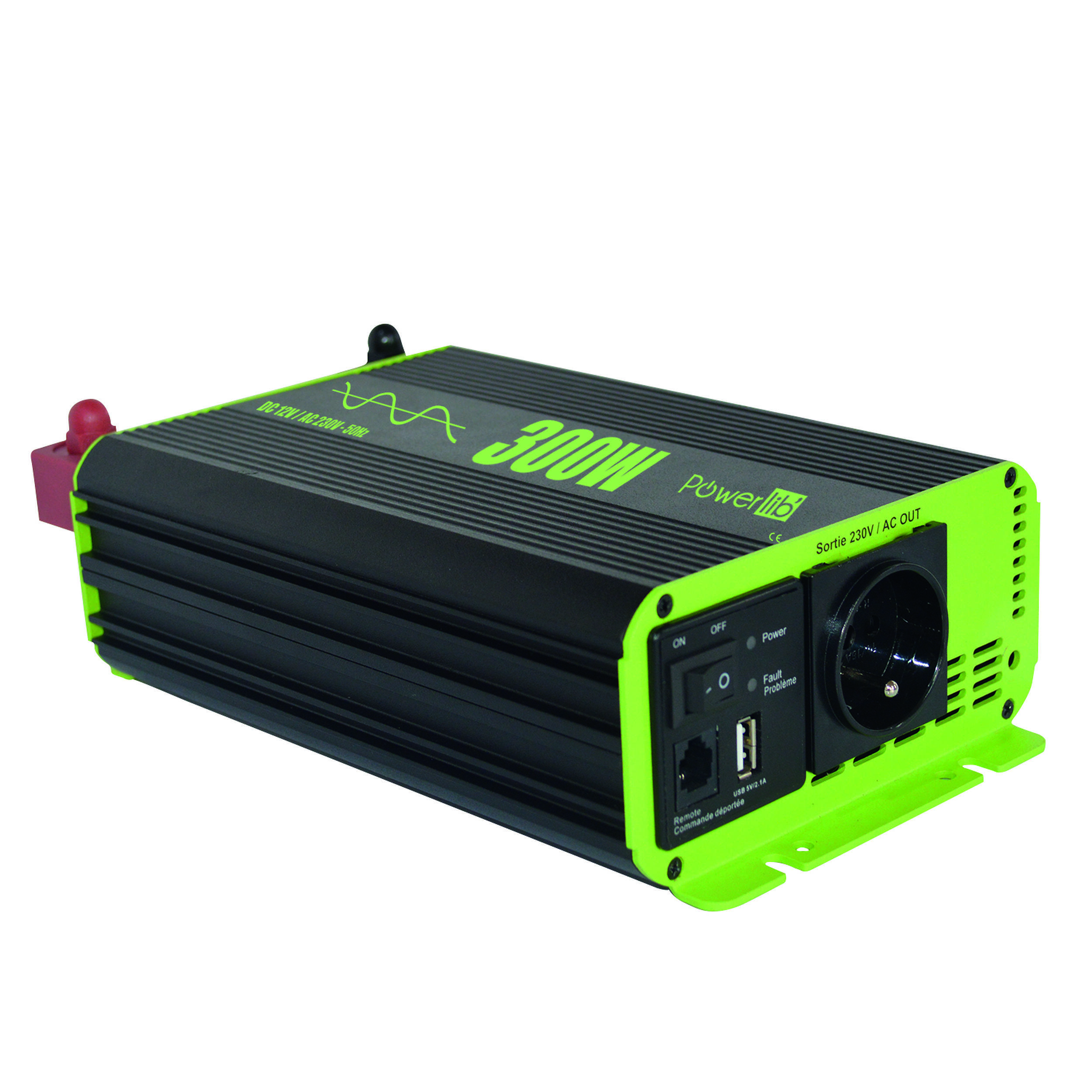 Convertisseur pure-sinus 12V/230V pour camping-car