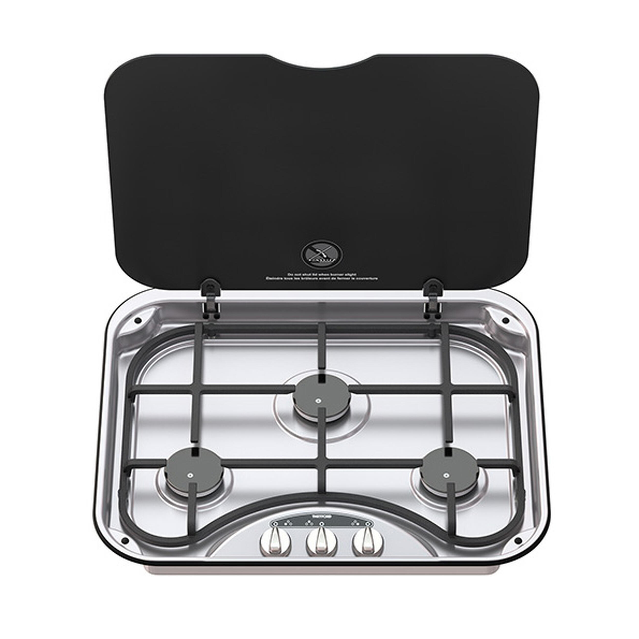 Réchaud encastrable Basic Line 345 : Avec grille en fonte
