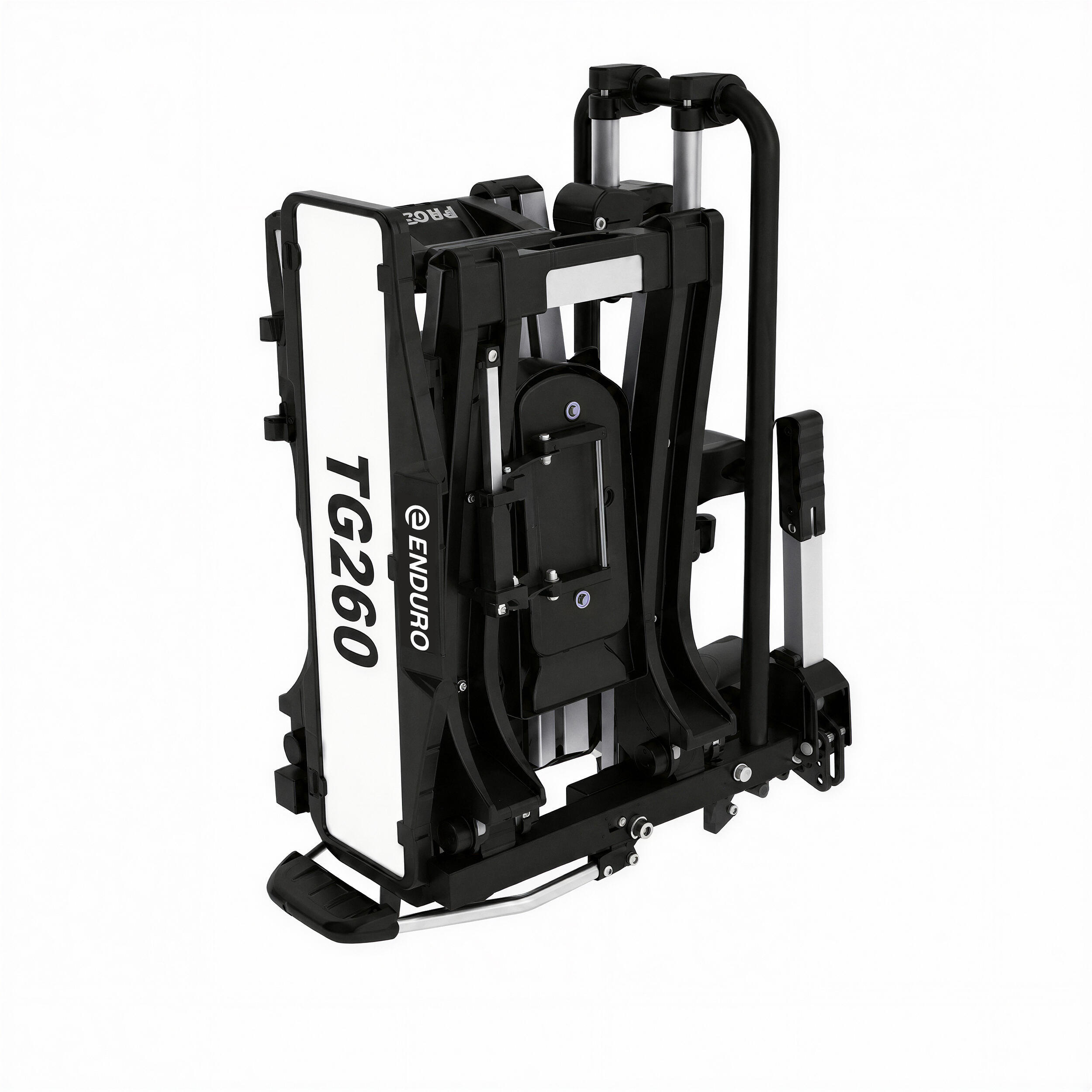Porte-vélos basculant pliable sur boule d’attelage TG260