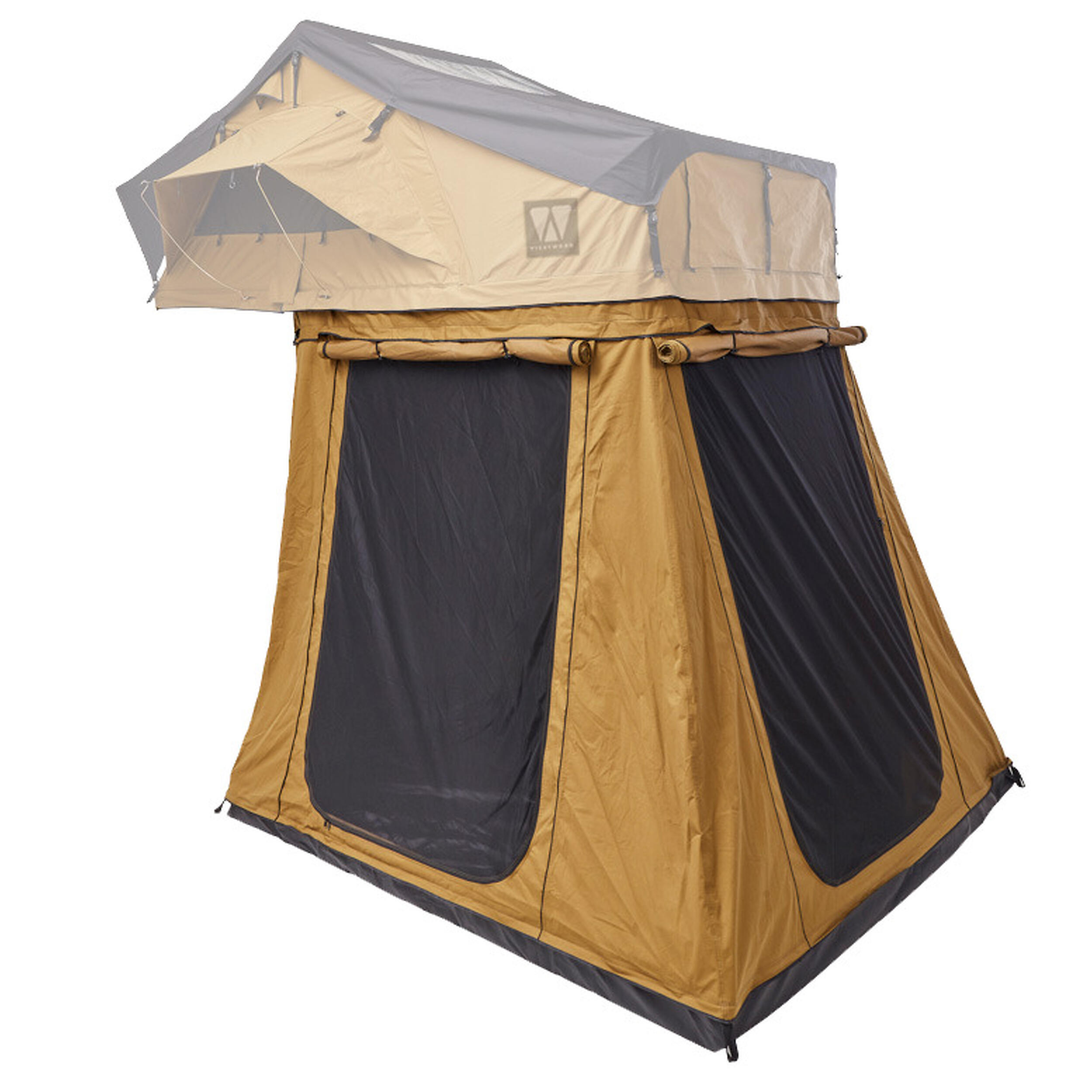 Auvent pour tente de toit Big Willow : 140 GEN.3 Camel - 1,8 m