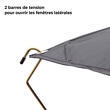 Tente de toit Mighty Oak : - Modèle : 190 - Coloris : Gris
