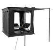 Extension pour store latéral : 200 cm coloris Noir