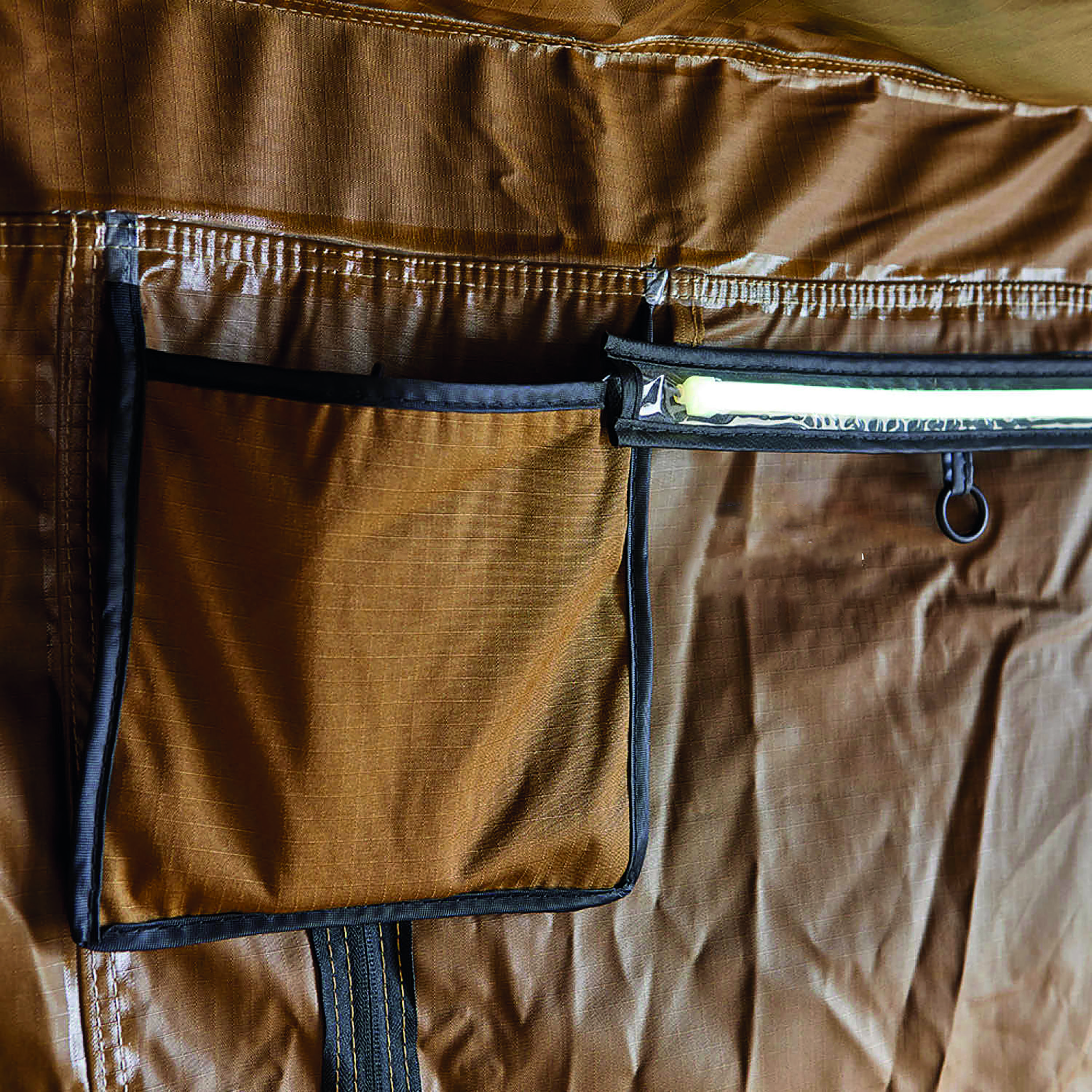 Extension pour store latéral : 200 cm coloris Camel